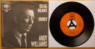 Andy WILLIAMS Dear Heart Emily CBS Records 1.569 - Holland Press