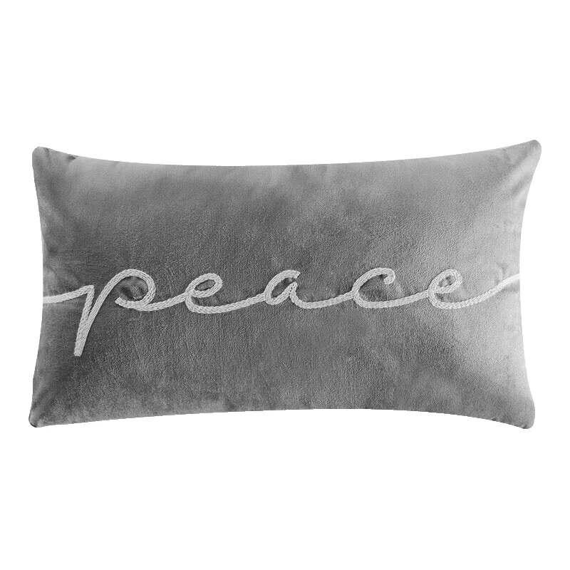 Holiday Pillows Embroidered Multicolor