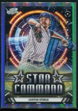 2024 Topps Chrome Star Command Justin Steele #SC-21 Chicago Cubs