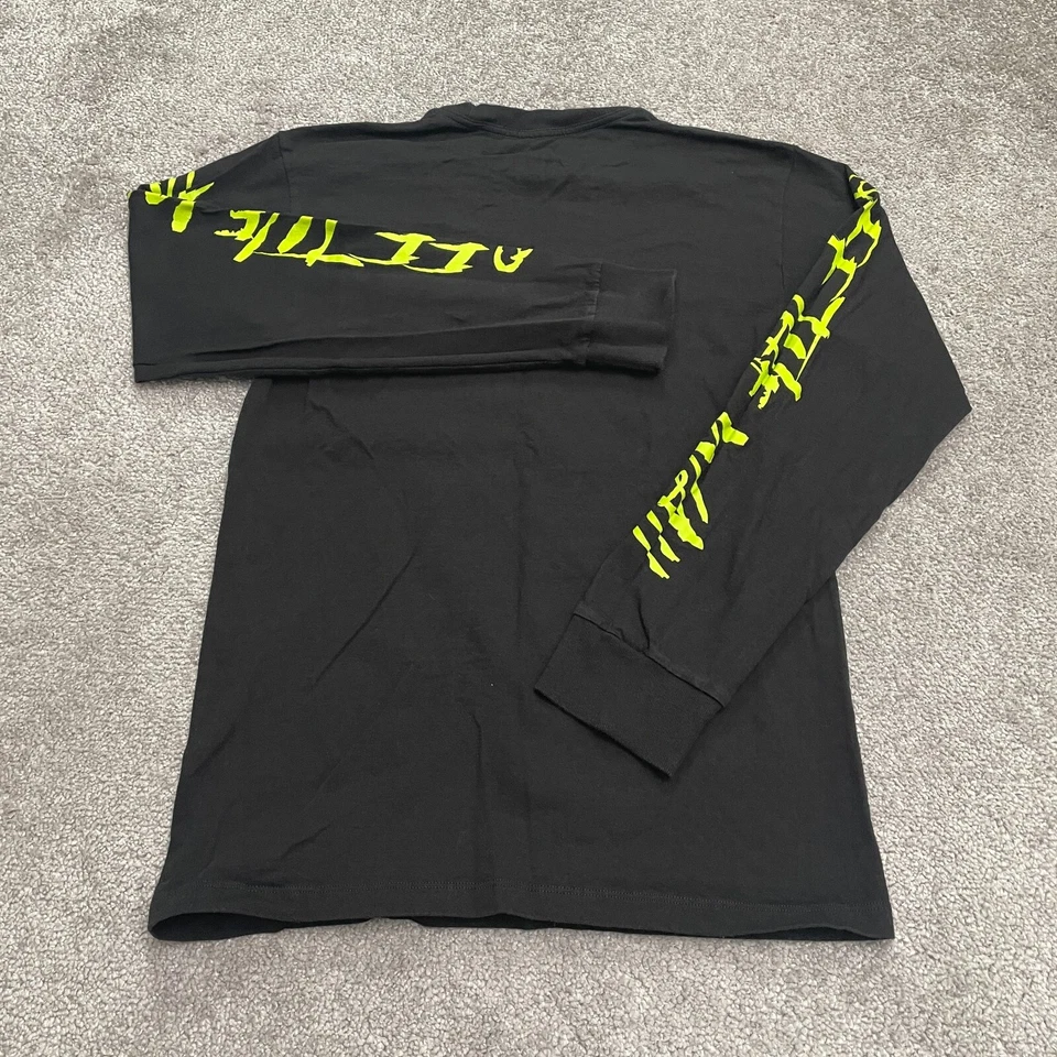 Camiseta Vans Calce Clásico Gráfica Skate Punk Hombres Pequeña Negra Cuello Redondo Algodón Camiseta Foto 2 de 4