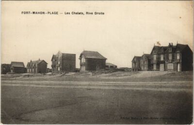 CPA FORT-MAHON Les Chalets Rechtsufer (808470)