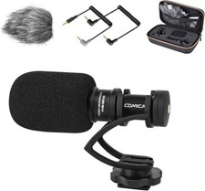 Comica CVM-VM10II Directional Video Microphone for Camera Camcorder Smartphone
