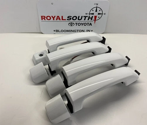 Toyota Tundra Crewmax 040 Super White Smart Entry Door Handle Kit Genuine OE