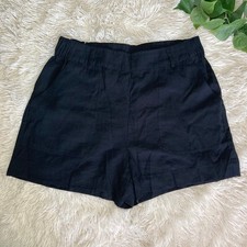 A New Day Women  s black casual soft shorts NWOT