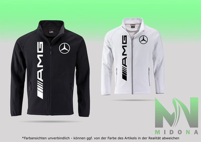 Fun Softshell Jacke Mercedes AMG Fan Jacke Fan Auto  Tuning