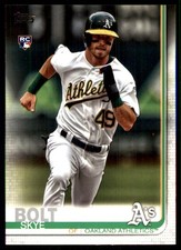 Skye Bolt 2019 Topps Update #US211 Oakland Athletics MLB READ FREE SHIPPING