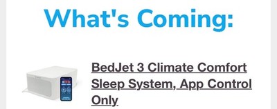 BedJet 3 Climate Comfort Sleep System, App Control Only