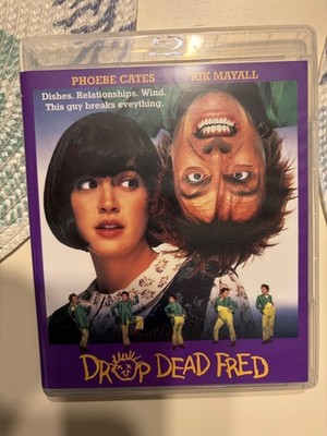 Drop Dead Fred (Vinegar Syndrome Blu-ray, 1991) Phoebe Cates Rick Mayall Booklet