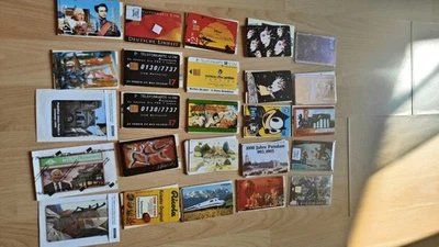 55 -60 Unbenutzte, Alte, Deutsche Telefonkarten Und X Vermutlich Leere. - Bild 1 von 4