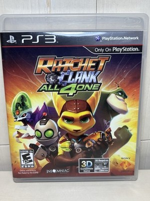 Ratchet & Clank: All 4 One (Sony PlayStation 3, 2011) PS3 CIB Tested And Working