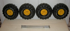 Mighty Tonka Tires/Wheels XMB-975 with Axles Very Clean