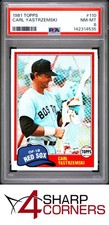 1981 TOPPS #110 CARL YASTRZEMSKI RED SOX HOF PSA 8