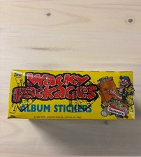 1986 Topps Wacky Packages ALBUM STICKERS Unopened Wax Box 100 sealed packs BBCE
