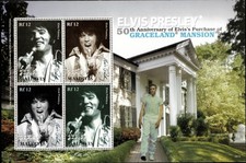 Maldives 2006 - Elvis Presley - Sheet of 4 Stamps - Scott #2893 - MNH