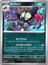 Grafaiai Paldea Evolved 146/193 Uncommon Pokemon Near Mint Pokemon Card