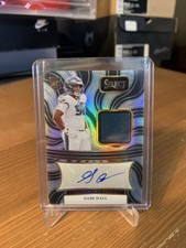 2024 Panini Select Gabe Hall Silver Rc Patch Auto Rpa /199 #RSM-GHL Eagles
