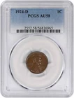 1924-D Lincoln Cent AU58 PCGS