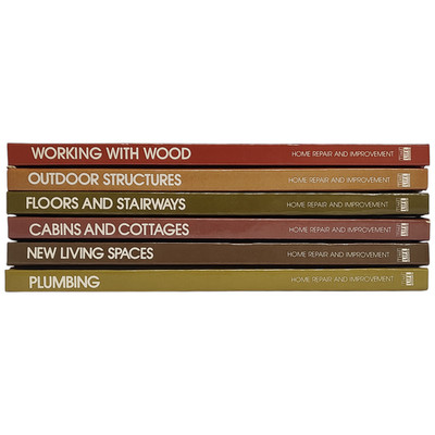 Set of 6 Time Life Books Home Repair and Improvement Series (Hardcover)