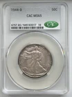 1944-D Walking Liberty Half Dollar - CAC MS65