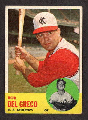 1963 Topps #282 Bob Del Greco VG
