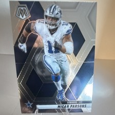 Panini 3 card lot Cowboys Micah Parsons Mosaic Illusions Prizm Football