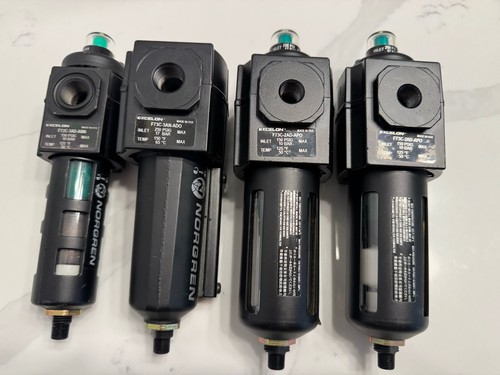 Norgren Excelon Pneumatic Air Filter Lot F73C F72C Made USA