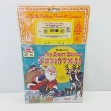 Vintage 1970 Disney The Night Before Christmas Storyteller Book & Cassette SEALE