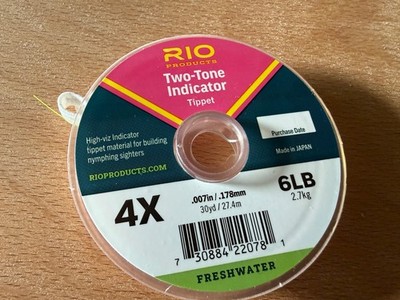 Rio 2-Tone Blinker Vorfach Pink/Chartreuse - Fliegenfischen