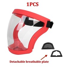 Full Face Shield Mask Anti-Fog Transparent Safety Visor Head Eye ProtectionCover