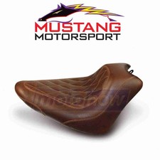 Mustang Wide Tripper Solo Seat for 2012-2017 Harley Davidson FLS Softail ld