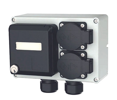 MENNEKES 4345G Steckdosenverteiler Typ 25705 IP44 16A 230-250V