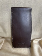 *SALE* - Coach - Eyeglasses/Spectacles - Case/Pouch - Brown Leather