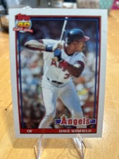 1991 Topps Dave Winfield #630! 2 Card Min! See Desc!