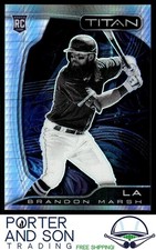 Brandon Marsh 2022 Panini Chronicles RC Titan Hyper /299 #2 Angels