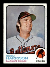 1973 Topps #229 Roric Harrison   NM/NM+ 3722603