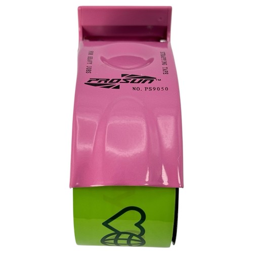 Metal Handled Packing Tape Gun Dispenser Packaging Shipping Sealing Cutter Pink - Picture 6 of 12