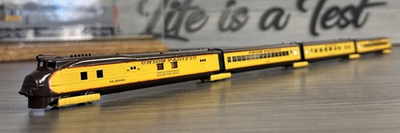 #ad Sunset Model Co. N Scale Brass Union Pacific M 10000 4 Car Set LNIB amp; DNR $577.97
