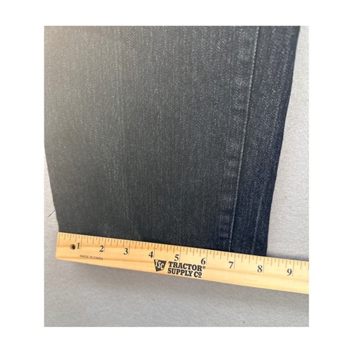 Southpole Stretch Denim Jeans Mens Size 44x32 Black Wash Urban Baggy Skater Hip - Picture 8 of 14
