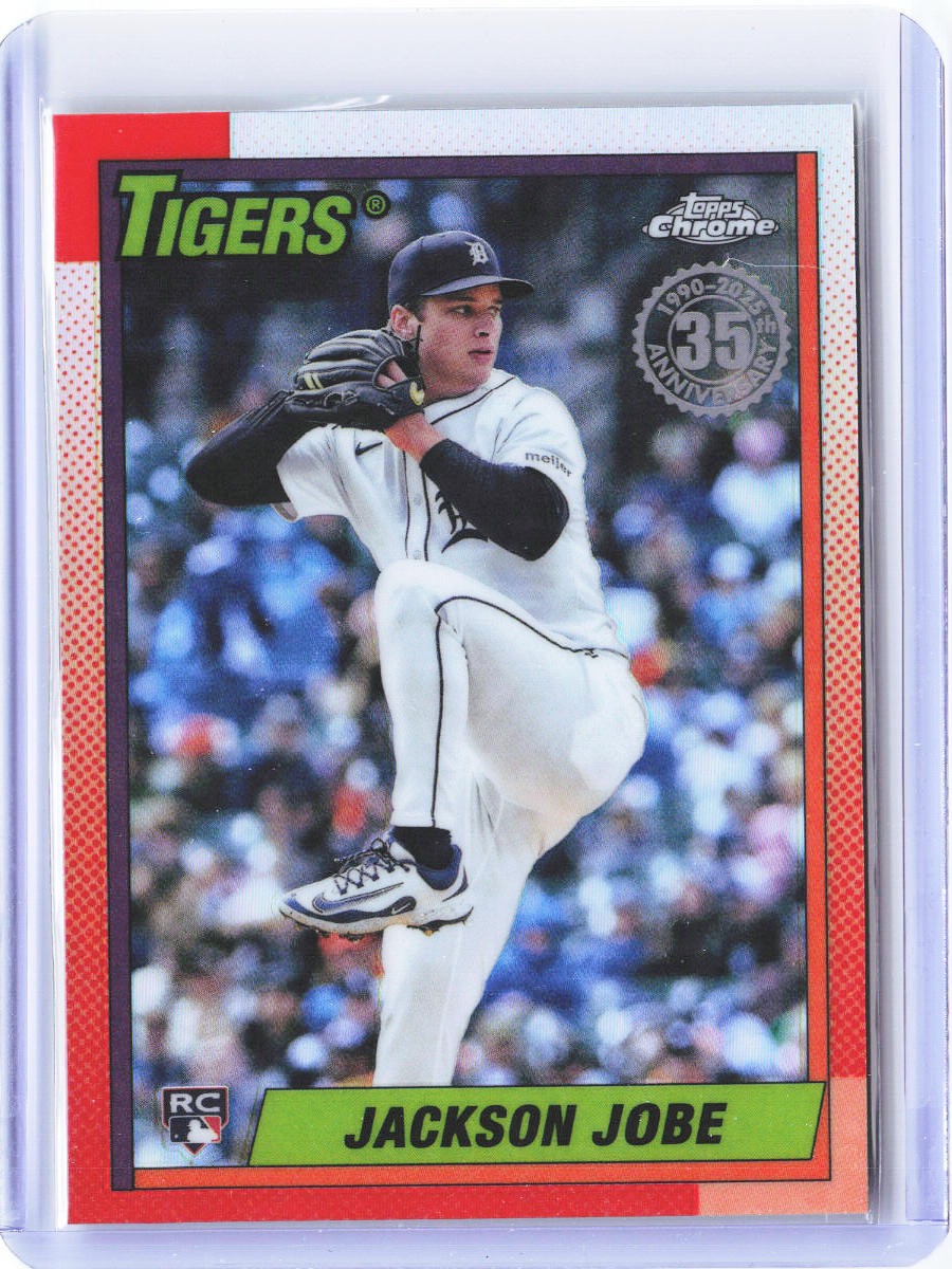 2025 Topps Chrome Update #90CU-17 Jackson Jobe 1990 Topps Chrome
