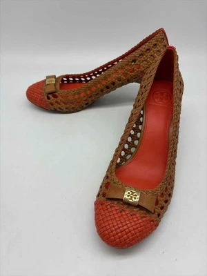 Tory Burch Tan Size 6.5 Kitten Heel Heels - Image 1 of 4