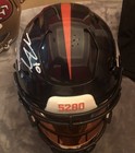 BO NIX SIGNED DENVER BRONCOS SPEED FLEX AUTHENTIC FULL SIZE HELMET, VISOR, 3D  — photo 4