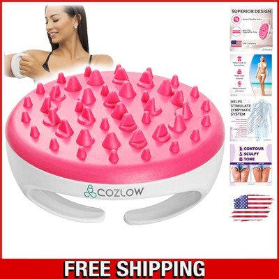 Compact Anti-Cellulite Scrubber for Firm, Smooth Skin - Lymphatic Drainage