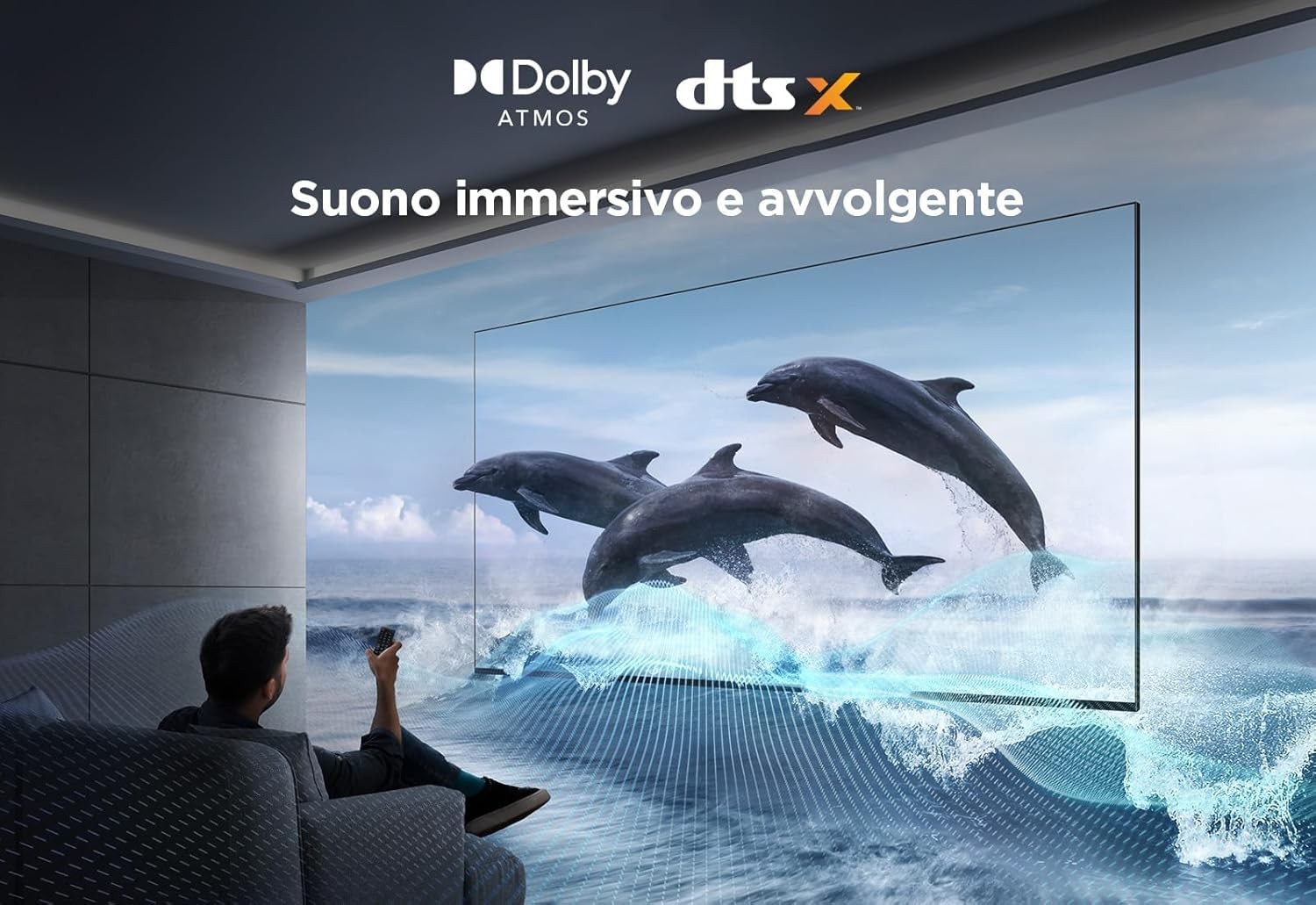 TCL 43PF650 Smart TV 4K Ultra HD da 43 Fire TV Game Master Motion Clarity Dolby foto 6
