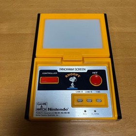 Nintendo Game & Watch Snoopy Panorama Screen SM-91 1983 with Box Tested