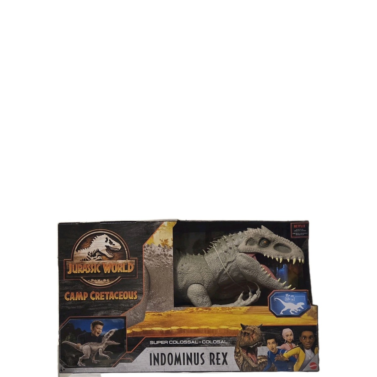 Mattel Jurassic World Super Colossal Indominus Rex Camp Cretaceous
