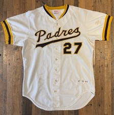 1975 San Diego Padres Bill Greif #27 Game Used Home Jersey