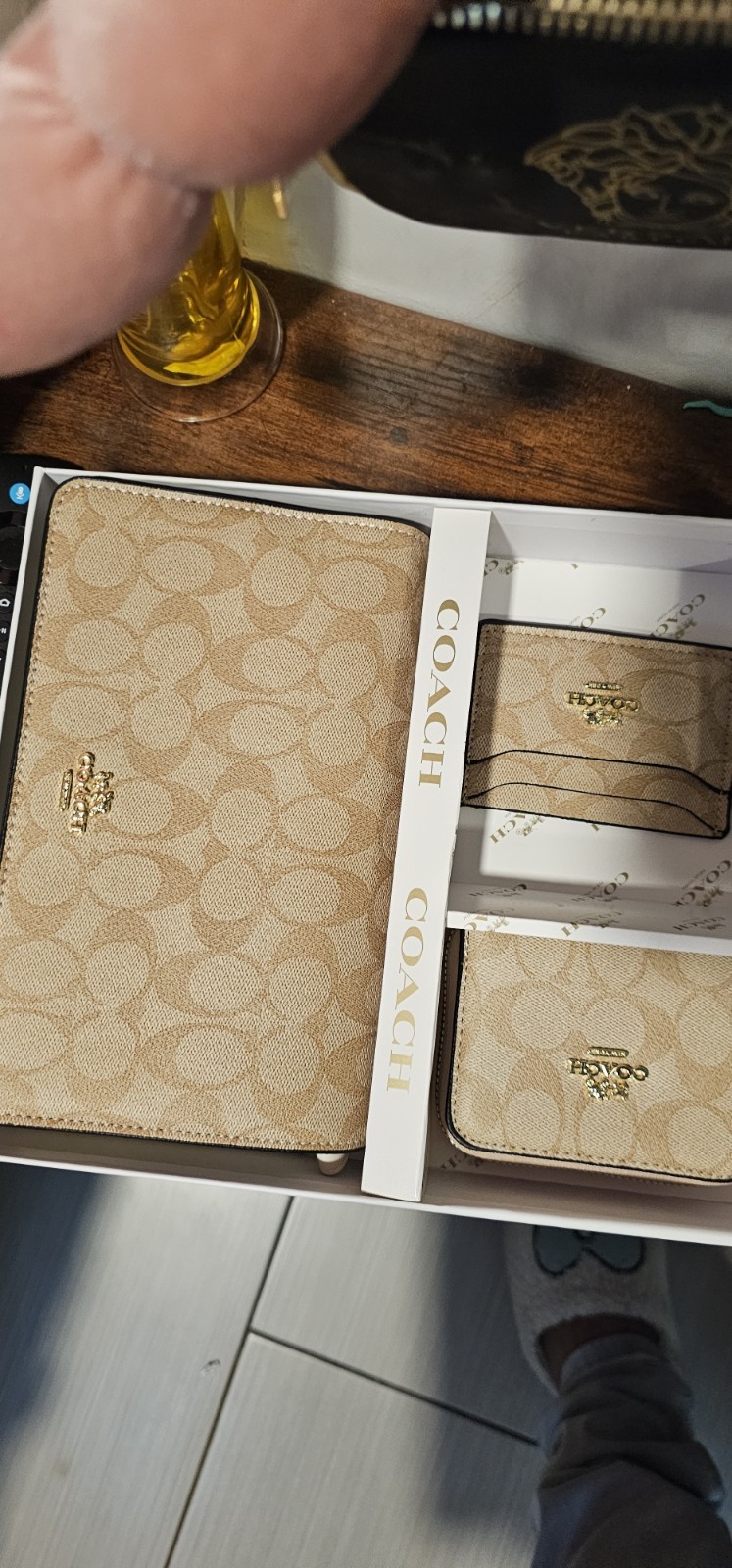 New Coach Set De 3 Piezas