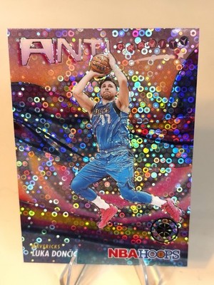 2023-24 Panini Nba Hoops Premium Stock - Anti-Gravity Luka Dončić #4 Disco Prizm