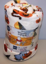 The Big One Oversized Disney Halloween Winnie The Pooh Throw Blanket 5'x6' Plush