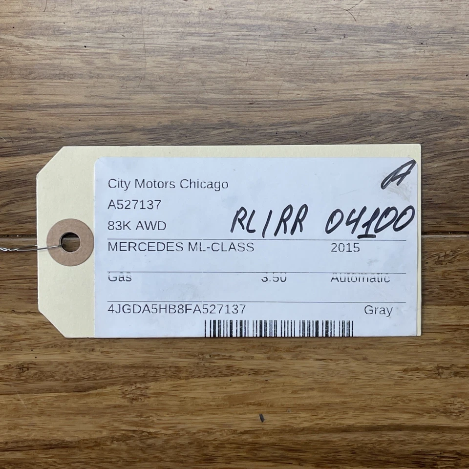 Disco de freno trasero izquierdo y derecho Mercedes ML350 W166 2011-2015 64 k millas OEM Foto 2 de 4